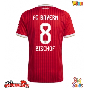 Bayern Munich Tom Bischof #8 Replica Home Stadium Shirt for Women 2026-27 Short Sleeve